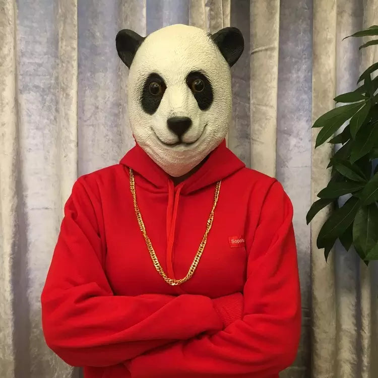 MÁSCARA DE LÁTEX PANDA