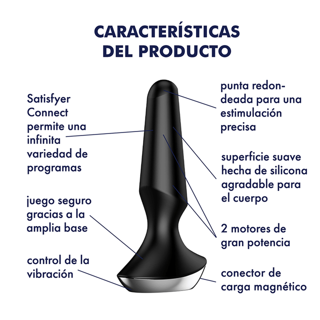 Plug Vibrador  Satisfyer Ilicious 2