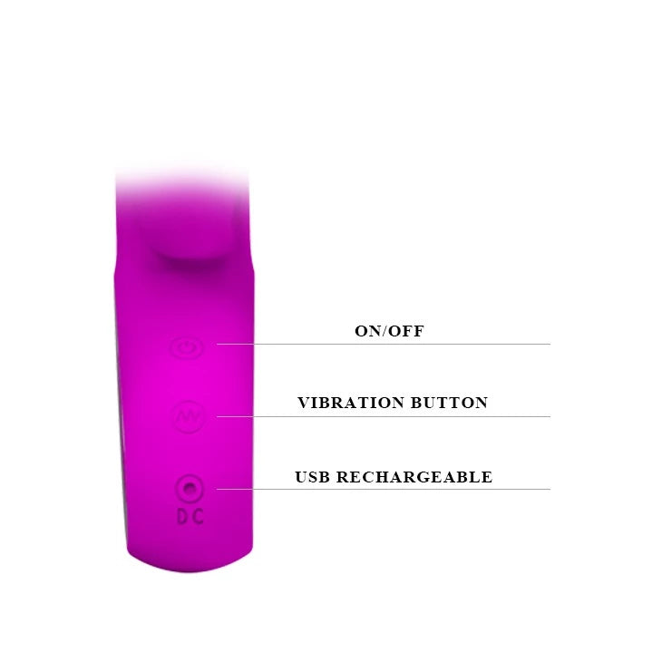 VIBRADOR G-SPOT RABBIT PRETTY LOVE