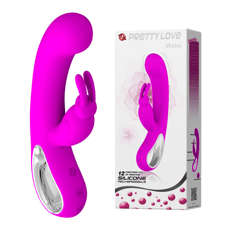 VIBRADOR G-SPOT RABBIT PRETTY LOVE